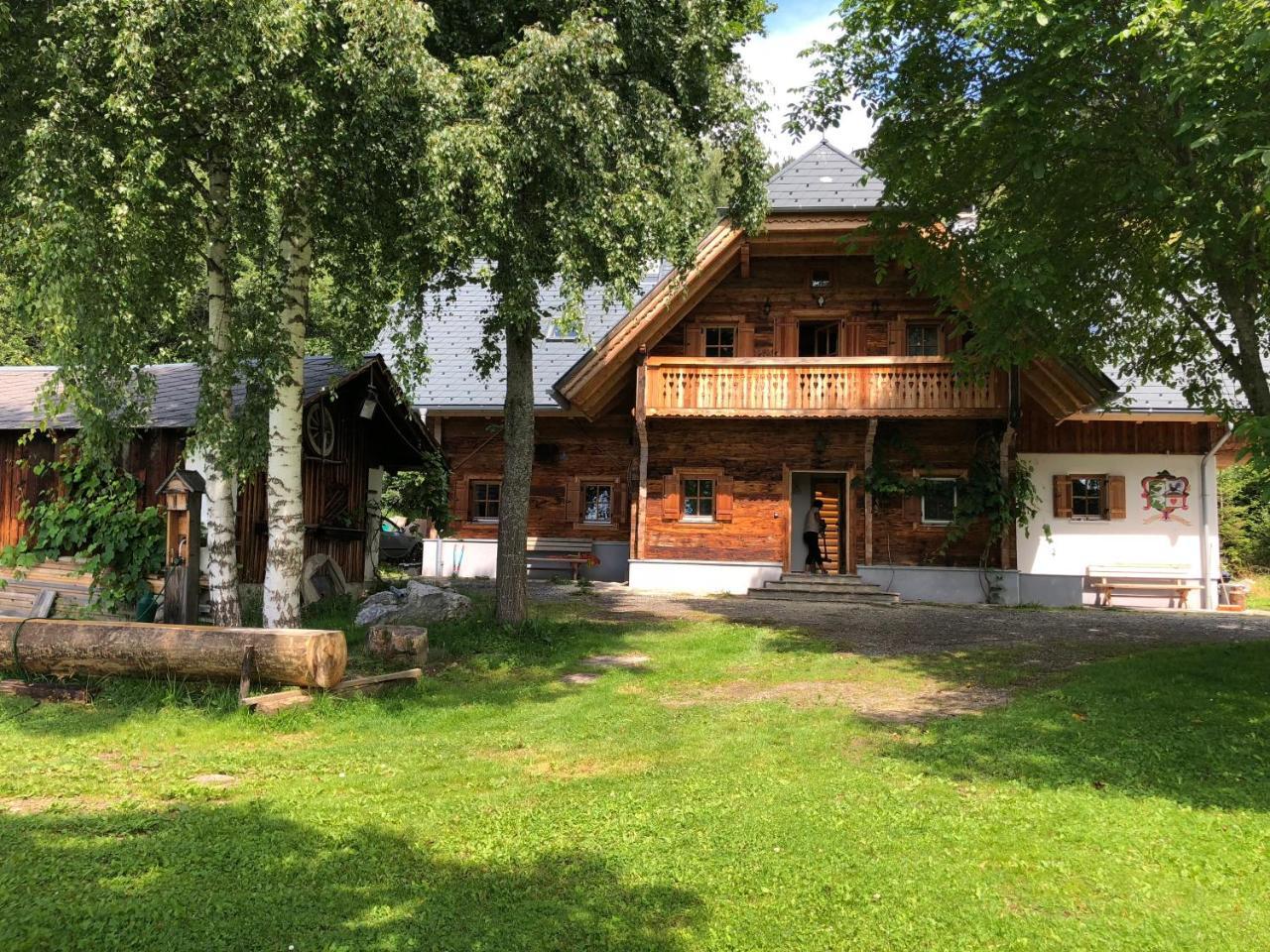 Waldheimathuette Villa Sankt Kathrein am Hauenstein Exterior photo