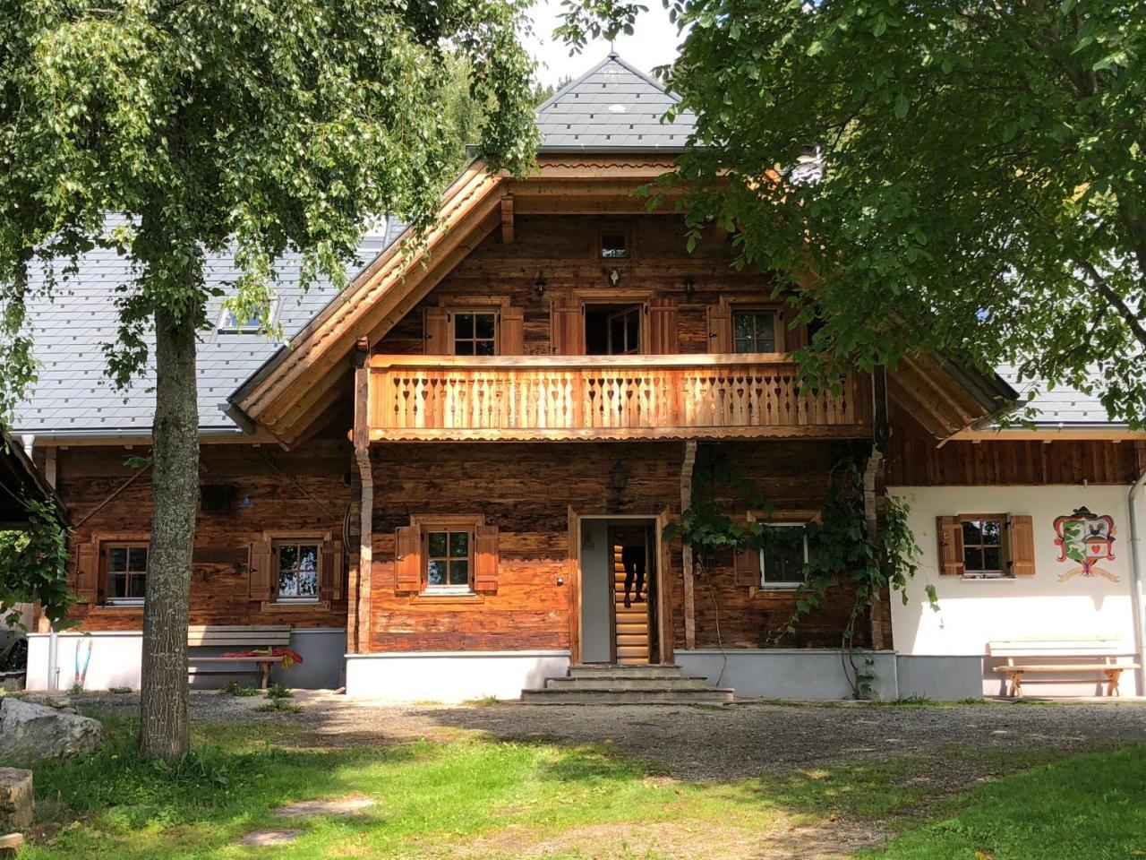 Waldheimathuette Villa Sankt Kathrein am Hauenstein Exterior photo
